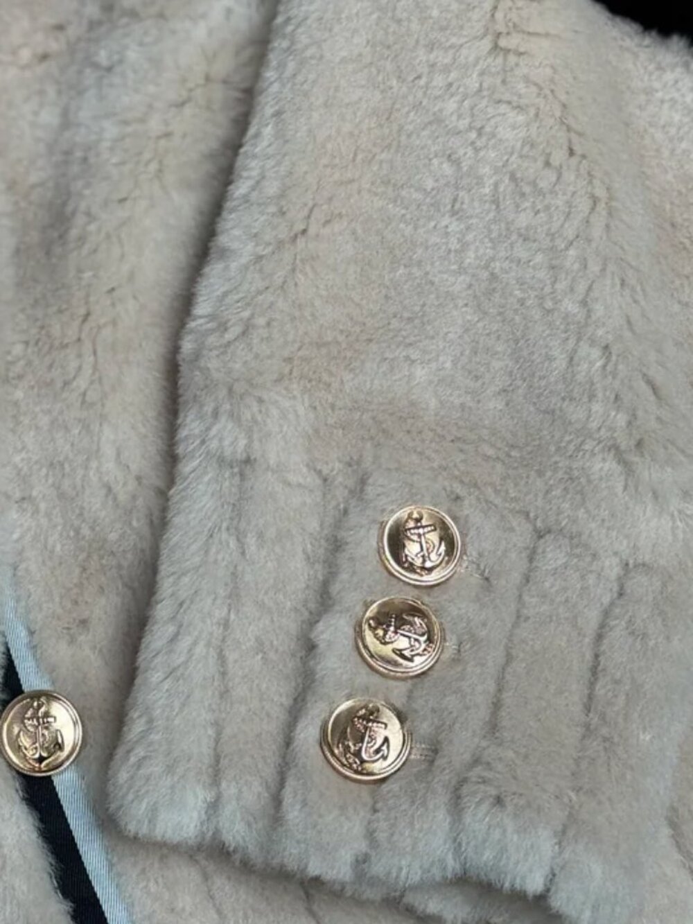 Daniella Erin NYC Shearling Varsity Jacket - Picture 2 of 2